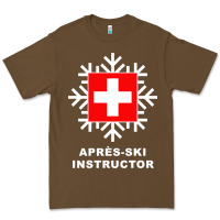 Cacao après ski instructor sweatshirt Premium Tee - linhVisuals
