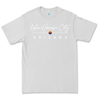 Dove Grey lake havasu city, arizona pullover hoodie Premium Tee - linhVisuals