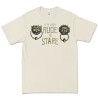 Bone it's very rude to stare labyrinth door knocker tank top Premium Tee - linhVisuals