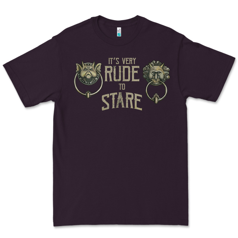 It's Very Rude To Stare Labyrinth Door Knocker Tank Top Premium Tee by linhVisuals | Teevron
