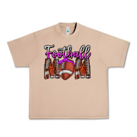 Burro Football Mom Urban Heavy Tee - CowhideDigitalArt