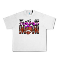 Lunar Rock Football Mom Urban Heavy Tee - CowhideDigitalArt