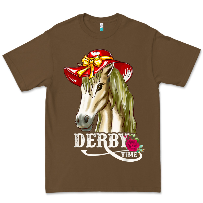 Derby Day Shirt 2022 Horse Derby Party Horse Racing T Shirt Premium Tee by linhVisuals | Teevron