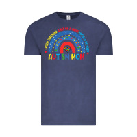 Vintage Denim often stressed a bit of a mess totally blessed aut Vintage Tee - CowhideDigitalArt
