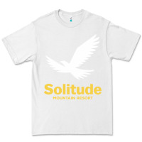 White Solitude Mountain Resort Premium Tee - linhVisuals