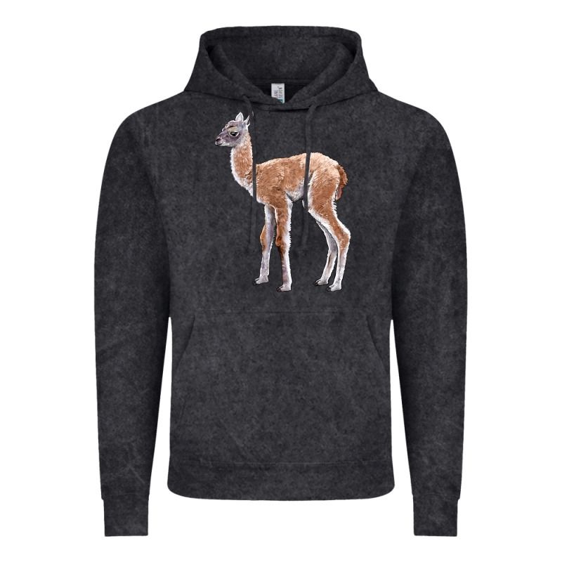 Guanaco Llama Baby Vintage Hoodie by LillyAllenDesigns | Teevron