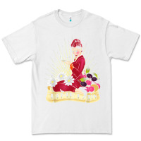 White doctor who rockabilly missy time lady baker t shirt Premium Tee - linhVisuals