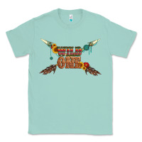 Seafoam wild one with gemstone and sunflower Classic Tee - Artiststas