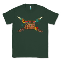 Sports Green wild one with gemstone and sunflower Classic Tee - Artiststas