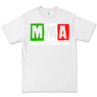 White mexican martial arts combat mexico fighter themed pullover hoodie Premium Tee - linhVisuals