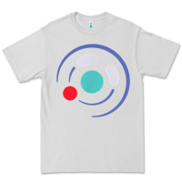 Dove Grey minimalist game cube controller throwback retro gamer t shirt Premium Tee - linhVisuals