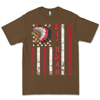 Cacao mi’kmaq tribe native american flag mi’kmaq heritage related t shir Premium Tee - linhVisuals