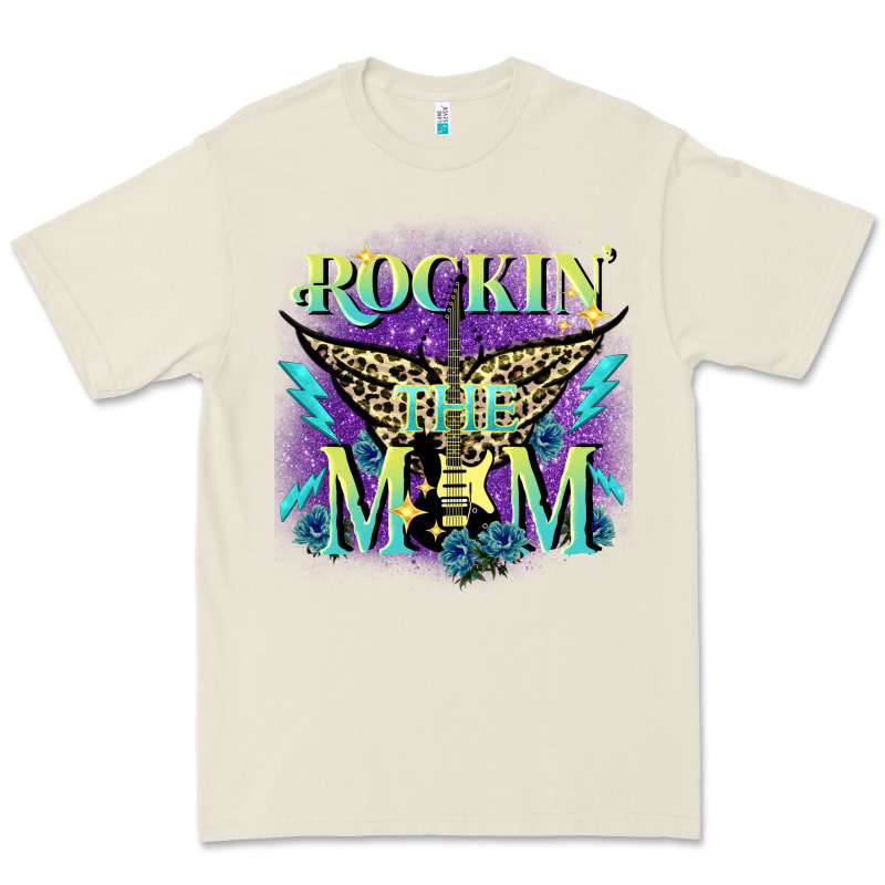 Rockin' The Mom Mother's Day Premium Tee by FaDigitalArtStudio | Teevron