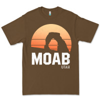 Cacao moab utah arches national park vintage retro outdoor hiking pullover h Premium Tee - linhVisuals