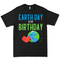 Black earth day is my birthday shirt pro environment party gift t shirt Premium Tee - linhVisuals