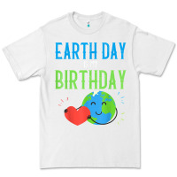 White earth day is my birthday shirt pro environment party gift t shirt Premium Tee - linhVisuals