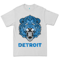 Funny Vintage Lion Face Head Detroit Gifts Tank Top Premium Tee | Teevron