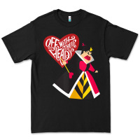 Black alice in wonderland queen of hearts off with their heads tank top Premium Tee - linhVisuals