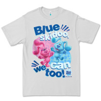 Dove Grey blue's clues & you blue skidoo, we can too tank top Premium Tee - linhVisuals
