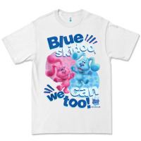White blue's clues & you blue skidoo, we can too tank top Premium Tee - linhVisuals