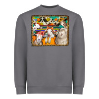 Storm autumn sheeps Heavyweight Sweatshirt - Jasminsmagicworld