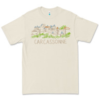 Bone carcassonne france unique hand drawn art gift men women t shirt Premium Tee - linhVisuals