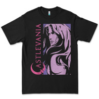 Black castlevania alucard dark portrait t shirt Premium Tee - linhVisuals