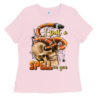 Bubblegum Pink i put a spell on you Ladies Tee - BundleAndBundleShop