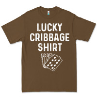 Cacao funny cribbage shirt lucky card game player lover gift t shirt Premium Tee - linhVisuals