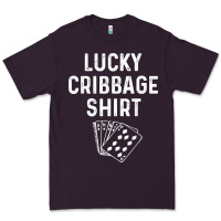 Plum funny cribbage shirt lucky card game player lover gift t shirt Premium Tee - linhVisuals