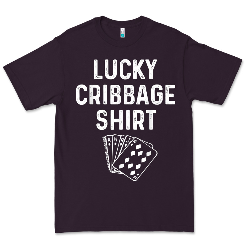 Funny Cribbage Shirt Lucky Card Game Player Lover Gift T Shirt Premium Tee by linhVisuals | Teevron