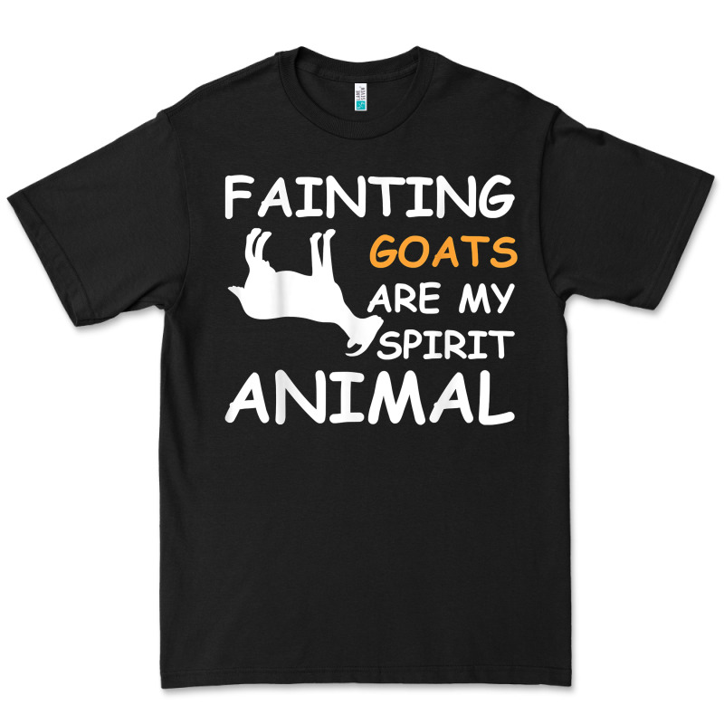Fainting Goats Are My Spirit Animal T Shirt Premium Tee by linhVisuals | Teevron