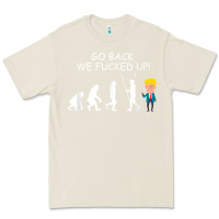 Bone go back we fucked up funny anti trump 2020 election apparel t shirt Premium Tee - linhVisuals
