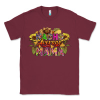 Burgundy Nacho average mama Classic Tee - FaDigitalArtStudio