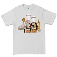 Dove Grey Wallace Gourmeat Premium Tee - linhVisuals