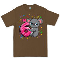 Cacao kids 6th birthday shirt for girls koala bear 6 years old t shirt Premium Tee - linhVisuals