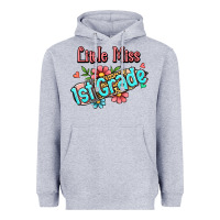 Heather Grey little miss first grade Heavyweight Hoodie - Jasminsmagicworld