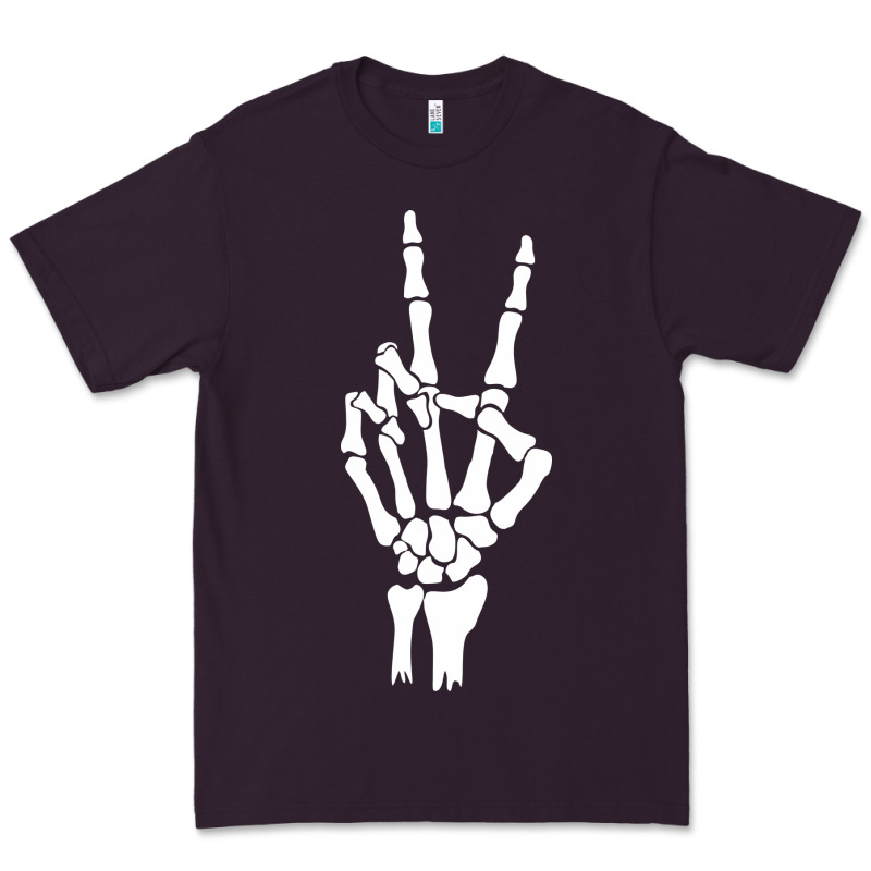 Skeleton Peace Premium Tee by linhVisuals | Teevron