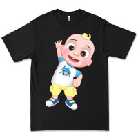 Black jj cocomelon babyshark Premium Tee - linhVisuals