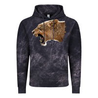 Cloud Black Puma Head Vintage Hoodie - LillyAllenDesigns