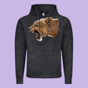 Puma Head Vintage Hoodie Designed By Lillyallendesigns