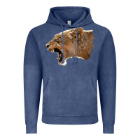 Vintage Denim Puma Head Vintage Hoodie - LillyAllenDesigns
