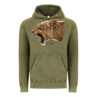 Vintage Olive Puma Head Vintage Hoodie - LillyAllenDesigns