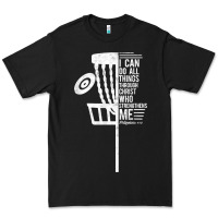 Christian Disc Golf I Can Do All Things Philippians 4 13 T Shirt Premium Tee | Teevron