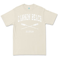 Bone cannon beach oregon vintage nautical crossed oars t shirt Premium Tee - linhVisuals