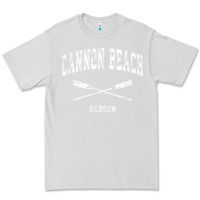 Dove Grey cannon beach oregon vintage nautical crossed oars t shirt Premium Tee - linhVisuals