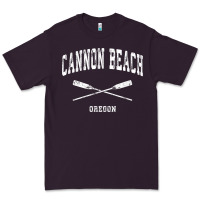 Plum cannon beach oregon vintage nautical crossed oars t shirt Premium Tee - linhVisuals