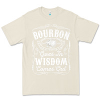 Bone bourbon goes in wisdom comes out funny whiskey lover gift premium t sh Premium Tee - linhVisuals