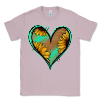 Lilac Sunflower Heart Classic Tee - Jasminsmagicworld