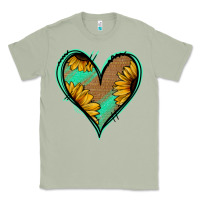 Matcha Sunflower Heart Classic Tee - Jasminsmagicworld